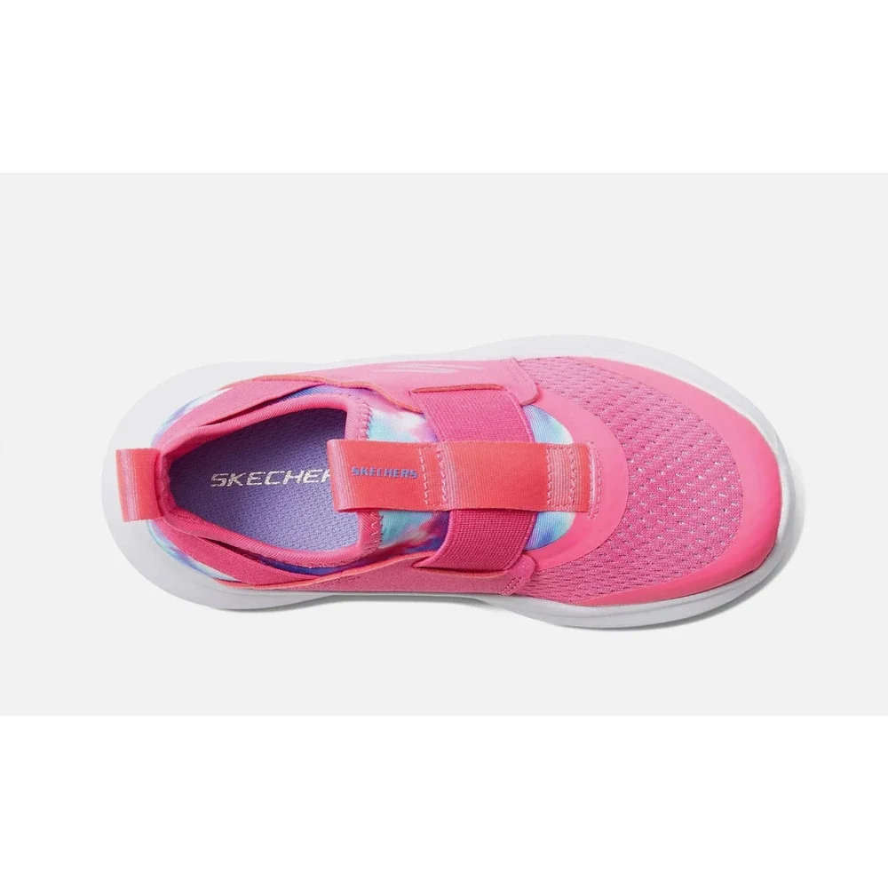 Skechers Kids Girls Skech Fast-Surprise Groove Sneaker, Hot Pink/Multi, Size 6.0